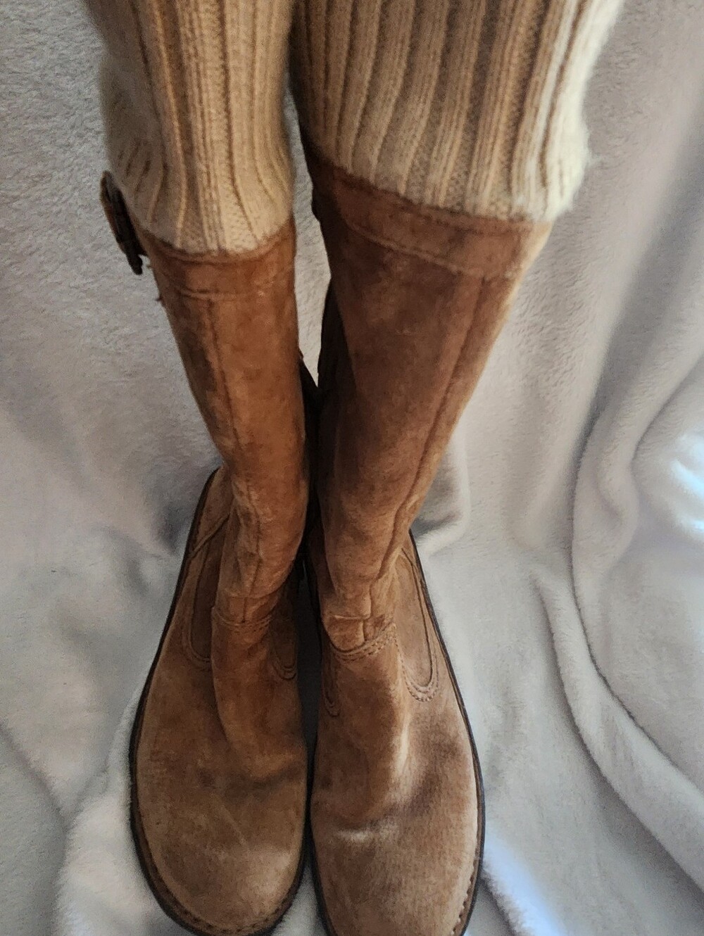 Ugg Women’s Tall Suede Knee Boots in Brown